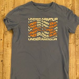 Boys large under armour T shirt